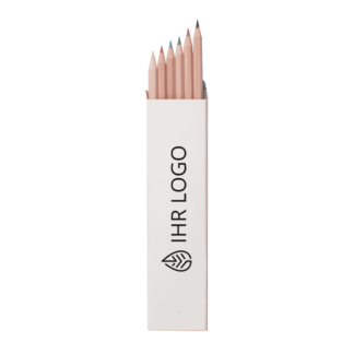 Buntstifte-Etui lang, 6-teilig, FSC-zertifiziert