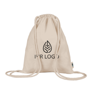 Bio-Baumwoll-Turnbeutel groß